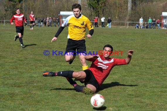 SV Hilsbach - FV Landshausen Kreisklasse A Sinsheim 07.04.2013 (© Siegfried)